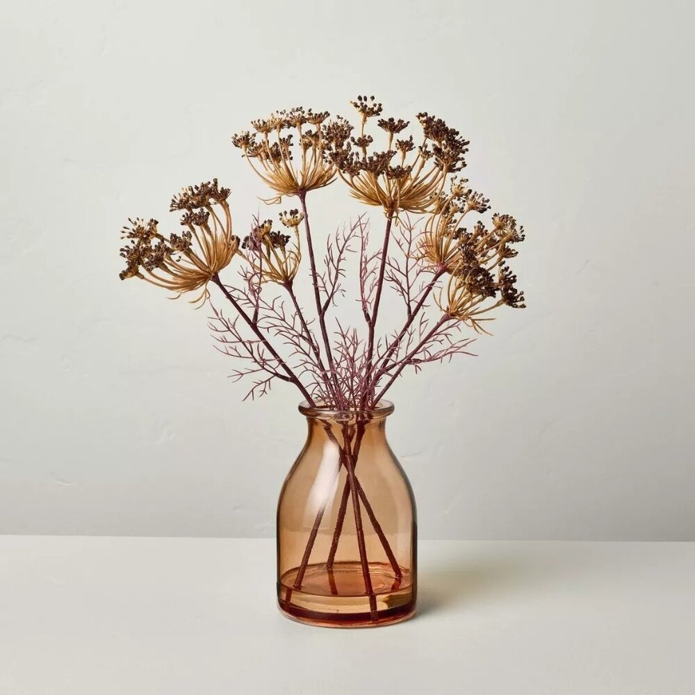 Hearth & Hand‎ Magnolia 17" Faux Queen Anne's Lace Wildflower - Target Fall 2024